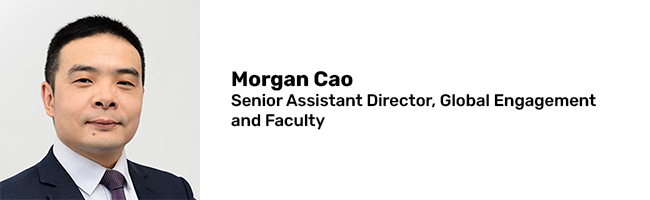 Morgan Cao - Senior Assistant Director, Global Engagement and Faculty
